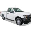 imageAPS Black 5 inches 304 Stainless Steel Running Boards Nerf Bars Side Steps Compatible with Ford F150 20152025 Regular Cab ampamp F250 F350 Super Duty 20172025Stainless Steel Black