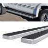 imageAPS Black Running Boards Style Compatible with Toyota Tundra 20002006 Access Cab Nerf Bars Side Steps Side BarsSilver