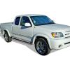 imageAPS Black Running Boards Style Compatible with Toyota Tundra 20002006 Access Cab Nerf Bars Side Steps Side BarsStainless Steel Polished