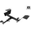 imageAPS Class 2 Tow Trailer Hitch Rear Receiver Towing Hitch Combo with Cover Kit 125 Inches Receiver Tube Compatible with 20002013 Chevy Impala 20142016 Chevy Impala Limited