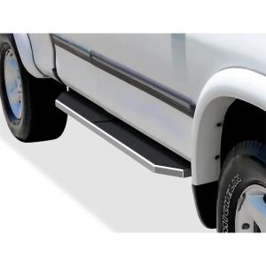 imageAPS Black Running Boards Style Compatible with Toyota Tundra 20002006 Access Cab Nerf Bars Side Steps Side BarsPolished