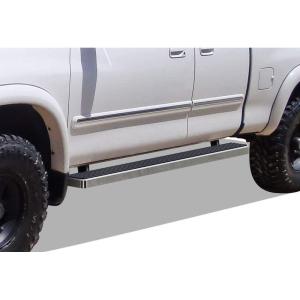 imageAPS Black Running Boards Style Compatible with Toyota Tundra 20002006 Access Cab Nerf Bars Side Steps Side BarsStainless Steel Polished