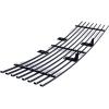 imageAPS Compatible with Ford F150 20092014 Lower Bumper Stainless Steel Chrome Polished 8x6 Horizontal Billet Front Grill Grille Insert F66789S