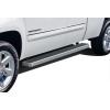 imageAPS Running Boards Side Steps Bars Compatible with Chevy Silverado GMC Sierra 1500 2500 19992013 Double Cab ampamp 2500HD 3500 20012014 Exclude CK Classic Stainless Steel Black Powder Coated 5inStainless Steel Polished