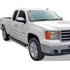 imageAPS Running Boards Side Steps Bars Compatible with Chevy Silverado GMC Sierra 1500 2500 19992013 Double Cab ampamp 2500HD 3500 20012014 Exclude CK Classic Stainless Steel Black Powder Coated 5inAluminum Black