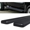 imageAPS Running Boards Side Steps Bars Compatible with Chevy Silverado GMC Sierra 1500 2500 19992013 Double Cab ampamp 2500HD 3500 20012014 Exclude CK Classic Stainless Steel Black Powder Coated 5inAluminum Black