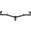 imageAPS Class 1 Tow Trailer Hitch Rear Receiver Towing Hitch Combo with Cover Kit Hitch Cover Included OE Style 125 Inches Receiver Tube Compatible with 20102013 Kia Soul