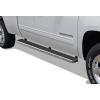 imageAPS Running Boards Side Steps Bars Compatible with Chevy Silverado GMC Sierra 1500 2500 19992013 Double Cab ampamp 2500HD 3500 20012014 Exclude CK Classic Stainless Steel Black Powder Coated 5inStainless Steel Polished