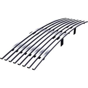 imageAPS Compatible with Ford F150 20092014 Lower Bumper Stainless Steel Chrome Polished 8x6 Horizontal Billet Front Grill Grille Insert F66789S