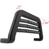 imageAPS Unique Rivet Front Bar  Bull Bar  Push Front Bumper  Grille Guard  Black  Fits 20072018 SilveradoSierra 1500