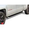 imageAPS Nerf Bar Compatible with Silverado Sierra 1500 20192025 Extended Cab ampamp 2500 3500 20202025 Exclude 19 1500 LDSilverado 1500 LTD Sierra 1500 LD 2022 Black Running BoardAluminum Silver