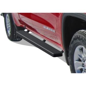 imageAPS Black 5in 304 Stainless Steel Nerf Bars Compatible with Silverado Sierra 1500 20192025 Extended Cab ampamp 2500 3500 20202025 Exclude 19 1500 LDSilverado 1500 LTD Sierra 1500 LD 2022Stainless Steel Black