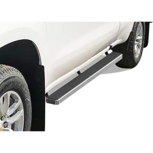imageAPS Black 5in 304 Stainless Steel Nerf Bars Compatible with Silverado Sierra 1500 20192025 Extended Cab ampamp 2500 3500 20202025 Exclude 19 1500 LDSilverado 1500 LTD Sierra 1500 LD 2022Aluminum Silver
