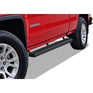 imageAPS Black 5in 304 Stainless Steel Nerf Bars Compatible with Silverado Sierra 1500 20192025 Extended Cab ampamp 2500 3500 20202025 Exclude 19 1500 LDSilverado 1500 LTD Sierra 1500 LD 2022Aluminum Black