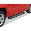 imageAPS 6inch Black Stainless Steel Flat Style Running Boards Side Bars Side Steps Rails Compatible with Chevy Silverado GMC Sierra 1500 2500 19992006 Extended Cab ampamp 2500 HD 3500 ampamp 07 Classic 0106