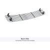 imageAPS Compatible with Chevy Camaro 19881992 Lower Bumper Stainless Steel SS Chrome Billet Front Grill Grille Insert C85241AChrome