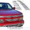 imageAPS Compatible with Chevy Colorado 20042012 Main Upper Chrome Billet Front Grill Grille Insert C65747AChrome