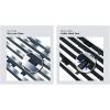 imageAPS Compatible with Chevy Silverado 1500 20032005 ampamp 0304 2500 3500 ampamp 0206 Avalanche Without Body Cladding Main Upper Stainless Steel SS Chrome Horizontal Billet Front Grill Grille Insert C85026AChrome