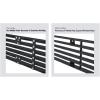 imageAPS Compatible with Chevy Silverado 1500 20032005 ampamp 0304 2500 3500 ampamp 0206 Avalanche Without Body Cladding Main Upper Stainless Steel SS Chrome Horizontal Billet Front Grill Grille Insert C85026ABlack