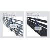 imageAPS Compatible with Chevy Silverado 1500 20032005 ampamp 0304 2500 3500 ampamp 0206 Avalanche Without Body Cladding Main Upper Stainless Steel SS Chrome Horizontal Billet Front Grill Grille Insert C85026AChrome