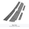imageAPS Compatible with Chevy Silverado 1500 HD 2006 ampamp 0506 2500HD 3500 ampamp 07 Classic Models Main Upper Top Bumper Stainless Steel Black 8x6 Horizontal Billet Front Grill Grille Insert Combo C67673JBlack