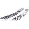 imageAPS Compatible with Chevy Silverado 1500 SS HD 20032005 ampamp 0304 2500 3500 ampamp 0206 Avalanche Without Body Cladding Main Upper Stainless Steel SS Chrome Billet Front Grill Grille Insert S18A71756C
