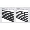 imageAPS Compatible with Chevy Silverado 2500 3500 20052006 Full Face Main Upper Black Billet Front Grill Grille Insert S18H81868C
