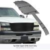 imageAPS Compatible with Chevy Silverado 2500 3500 20052006 Full Face Main Upper Black Billet Front Grill Grille Insert S18H81868C