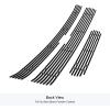 imageAPS Compatible with Chevy Silverado 2500 HD 3500 HD 20112014 Main Upper Lower Bumper Stainless Steel SS Chrome Billet Front Grill Grille Insert Combo C61031ABlack