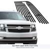 imageAPS Compatible with Chevy Suburban Tahoe 20152020 Honeycomb Bar Style Main Upper Stainless Steel SS Chrome Billet Front Grill Grille Insert C66320ABlack