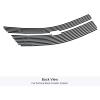 imageAPS Compatible with Chevy Suburban Tahoe 20152020 Honeycomb Bar Style Main Upper Stainless Steel SS Chrome Billet Front Grill Grille Insert C66320ABlack