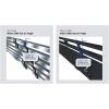 imageAPS Compatible with Dodge Ram 19942001 Main Upper Stainless Steel Chrome 8x6 Billet Front Grill Grille Insert D65721C