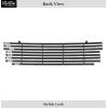 imageAPS Compatible with Ford F150 Harley Davidson Lightning 19992003 ampamp Expedition 9902 ampamp F150 Heritage 04 Main Upper Stainless Steel SS Chrome Billet Front Grill Grille Insert F85072ABlack