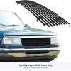 imageAPS Compatible with Ford Ranger 19931997 Main Upper Stainless Steel SS Black Billet Front Grill Grille Insert F85013HBlack