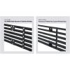 imageAPS Compatible with GMC Sierra 1500 20142015 Main Upper Stainless Steel SS Chrome Billet Front Grill Grille Insert G65972ABlack