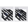 imageAPS Premium Stainless Steel SS Black Billet Grille Grill Insert Compatible with Ford F150 2004 2005 Lower Bumper N19H15358F