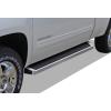 imageAPS Running Boards Bars Compatible with Chevy Silverado GMC Sierra 1500 2500 19992013 Double Cab ampamp 2500HD 3500 20012014 Exclude CK Classic Silver 6in 304 Stainless SteelAluminum Silver