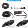 imageInjection Moulding Pocket Rivet Style Impact Resistance Polypropylene Fender Flare Compatible with F250 F350 Super Duty 19992007 Standard Bed 65ft ampamp Long Bed 8ft
