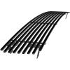 imageAPS Compatible with Chevy Camaro 19881992 Lower Bumper Stainless Steel SS Chrome Billet Front Grill Grille Insert C85241ABlack