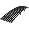imageAPS Compatible with Ford F150 20092014 Lower Bumper Stainless Steel Black 8x6 Horizontal Billet Front Grill Grille Insert F66789JBlack