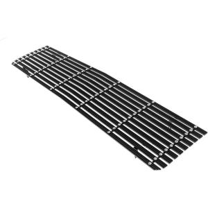 imageAPS Compatible with Chevy GMC C K Pickup Suburban Blazer 19731980 Main Upper Stainless Steel Chrome 8x6 Billet Front Grill Grille Insert C85008CBlack