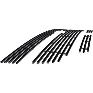 imageAPS Compatible with Chevy Silverado 1500 HD 2006 ampamp 0506 2500HD 3500 ampamp 07 Classic Models Main Upper Top Bumper Stainless Steel Black 8x6 Horizontal Billet Front Grill Grille Insert Combo C67673JBlack