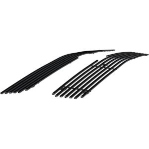imageAPS Compatible with Chevy Silverado 3500HD 2500HD 20072010 Main Upper Stainless Steel SS Black Billet Front Grill Grille Insert C65774HBlack
