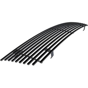 imageAPS Compatible with Ford Ranger 19931997 Main Upper Stainless Steel SS Black Billet Front Grill Grille Insert F85013HBlack