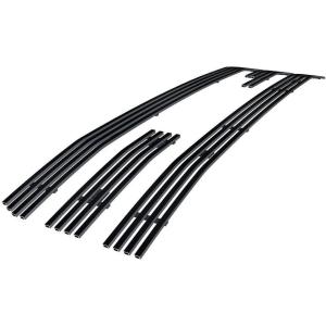 imageAPS Compatible with GMC Sierra 1500 20142015 Main Upper Stainless Steel SS Chrome Billet Front Grill Grille Insert G65972ABlack