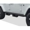 imageAPS 304 Stainless Steel Pocket Steps Running Boards Side Bars Compatible with Jeep Wrangler JK 20072018 4Door Factory sidesteps or Rock Rails Have to be RemovedBlack