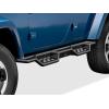 imageAPS Black 6 Inches Tubular Drop Down Style Nerf Bars Running Boards Compatible with Jeep Wrangler JK 20072018 4Door Factory sidesteps or Rock Rails Have to be RemovedBlack