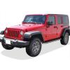 imageAPS Running Boards 6 inches Matte Black Compatible with Jeep Wrangler JK 20072018 4Door Factory sidesteps or Rock Rails Have to be Removed Stainless Steel Side Steps Side BarsPolished