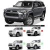 imageAPS 5in Stainless Steel Black Running Boards Compatible with Toyota 4Runner 20142024 SR5 ampamp 1424 TRD Pro ampamp 1724 TRD OffRoad Nerf Bars Side StepsStainless Steel Polished