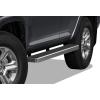 imageAPS 5in Stainless Steel Black Running Boards Compatible with Toyota 4Runner 20142024 SR5 ampamp 1424 TRD Pro ampamp 1724 TRD OffRoad Nerf Bars Side StepsStainless Steel Polished